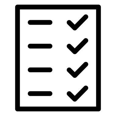 Günlük sayfa, işaretlenmiş vektör simgesi kolayca değiştirilebilir ya da düzenlenebilir