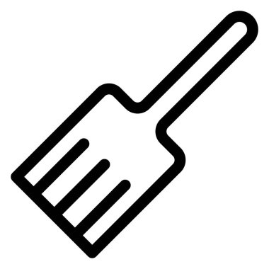 Kolayca değiştirilebilen veya düzenlenebilen Dig aracı, yalıtılmış Vektör Simgesini çevir