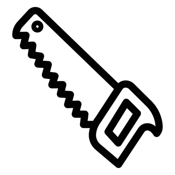 Carpentry Construction Isolated Vector Icon Which Can Easily Modified Edited — 图库矢量图片