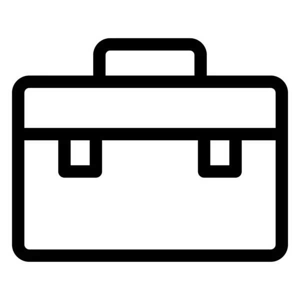 バッグ ブックバッグ簡単に変更または編集することができ絶縁ベクトルアイコン — ストックベクタ
