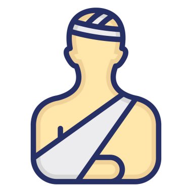 Kolayca değiştirilebilen ya da düzenlenebilen izole edilmiş vektör simgesi