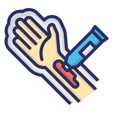 Kolayca değiştirilebilen ya da düzenlenebilen böcek kovucu izole edilmiş Vektör Simgesi