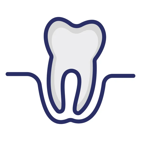 Icona Vettoriale Isolata Molare Che Può Essere Facilmente Modificata Modificata — Vettoriale Stock