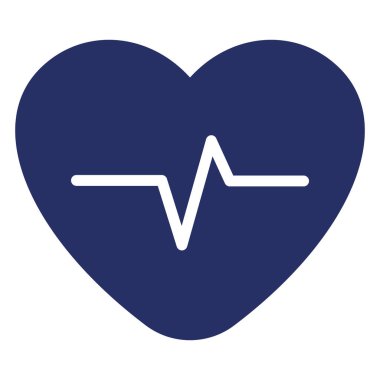 Kolayca değiştirilebilen veya düzenlenebilen kardiyo izole edilmiş Vektör Simgesi