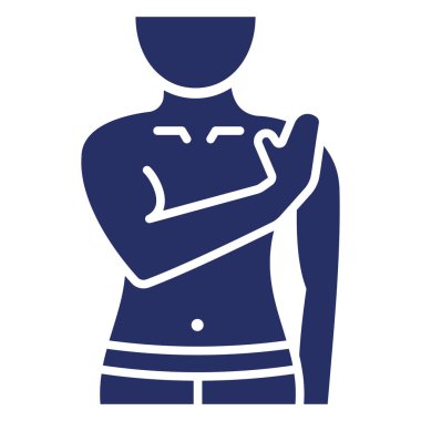 Kolayca değiştirilebilen ya da düzenlenebilen felç edilmiş Vektör Simgesi