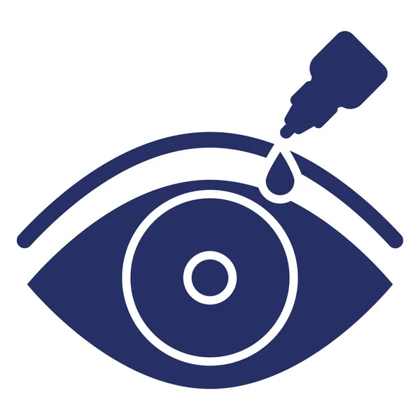 Eye Infection Isolated Vector Icon Can Easily Modified Edit — Stock Vector