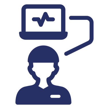 Beyin Hastalıkları Kolayca değiştirilebilen ya da düzenlenebilen izole edilmiş Vektör Simgesi