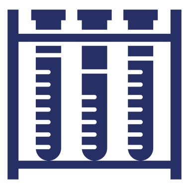 Kolayca değiştirilebilen ya da düzenlenebilen küçük tüp izole edilmiş Vektör Simgesi