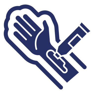 Kolayca değiştirilebilen ya da düzenlenebilen böcek kovucu izole edilmiş Vektör Simgesi