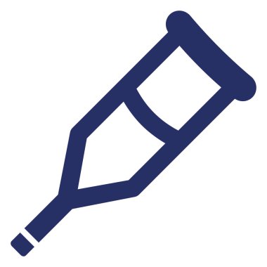 Kolayca değiştirilebilen ya da düzenlenebilen Çubuk İzole Vektör Simgesi