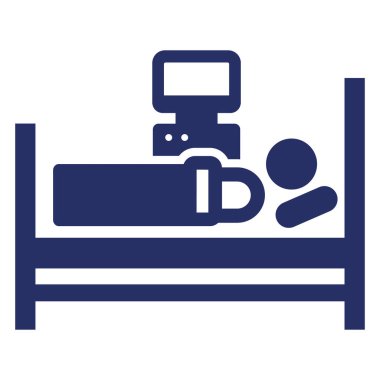 Kolayca değiştirilebilen veya düzenlenebilen kardiyogram izole edilmiş Vektör Simgesi