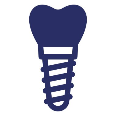 Kolayca değiştirilebilen ya da düzenlenebilen Dişçi İzole Vektör Simgesi