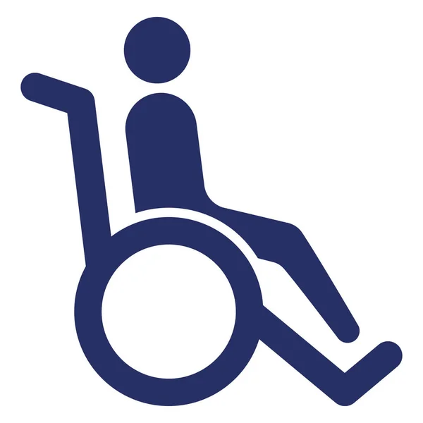 Kolayca Değiştirilebilen Düzenlenebilen Engelli Vektör Simgesi — Stok Vektör