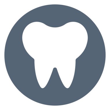 Kolayca değiştirilebilen ya da düzenlenebilen Dişçi İzole Vektör Simgesi