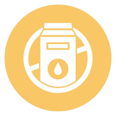 Kolayca değiştirilebilen ya da düzenlenebilen hiçbir süt izole edilmiş Vektör Simgesi yok