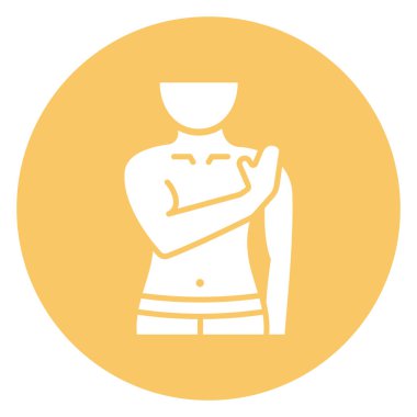 Kolayca değiştirilebilen ya da düzenlenebilen felç edilmiş Vektör Simgesi