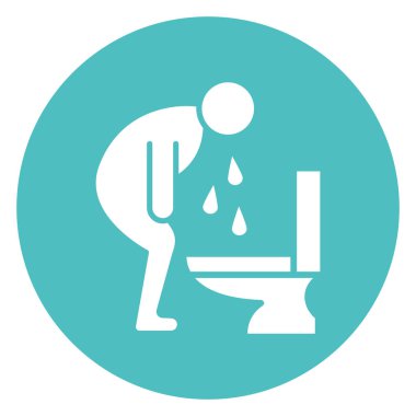 Kolayca değiştirilebilen ya da düzenlenebilen Kusmuklu Vektör Simgesi