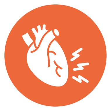 Kolayca değiştirilebilir veya düzenlenebilir kalp tack izole Vektör Simgesi