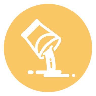 Dang humması izole edilmiş vektör simgesi kolayca değiştirilebilir ya da düzenlenebilir