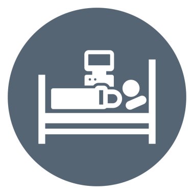 Kolayca değiştirilebilen veya düzenlenebilen kardiyogram izole edilmiş Vektör Simgesi