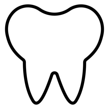 Kolayca değiştirilebilen ya da düzenlenebilen Dişçi İzole Vektör Simgesi