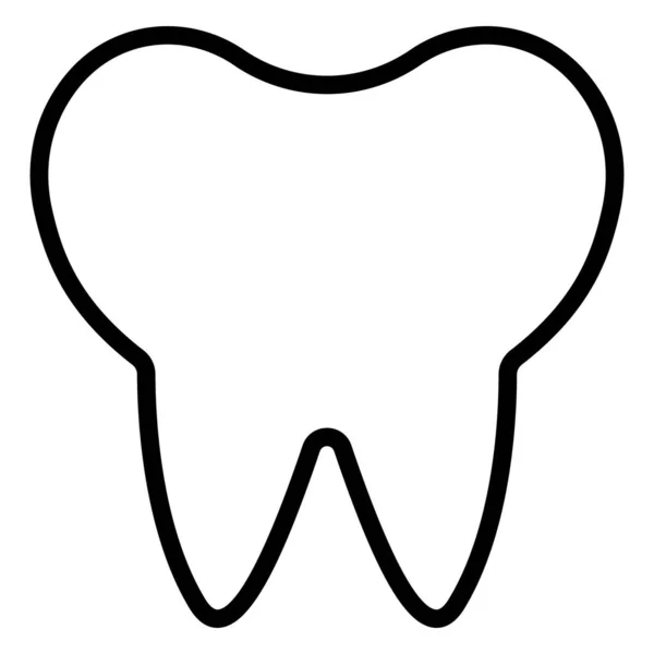 Icône Vectorielle Isolée Pour Dentiste Qui Peut Être Facilement Modifiée — Image vectorielle