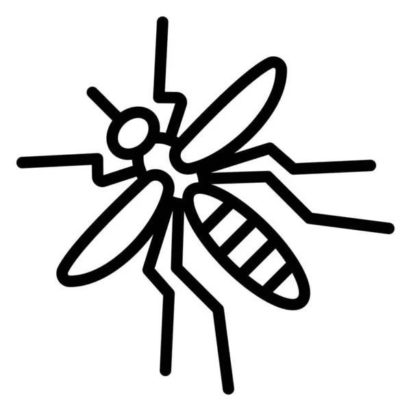 Aedes Izolált Vektor Ikon Amely Könnyen Módosítható Vagy Szerkeszthető — Stock Vector