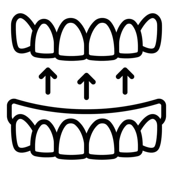 Braces Isolated Vector Icon Can Easily Modified Edit — 스톡 벡터