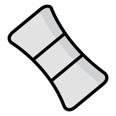 Kolayca değiştirilebilen ya da düzenlenebilen yalıtılmış Vektör simgesi