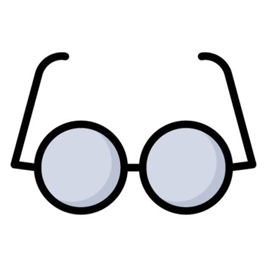 Kolayca değiştirilebilen ya da düzenlenebilen izole edilmiş vektör simgesi