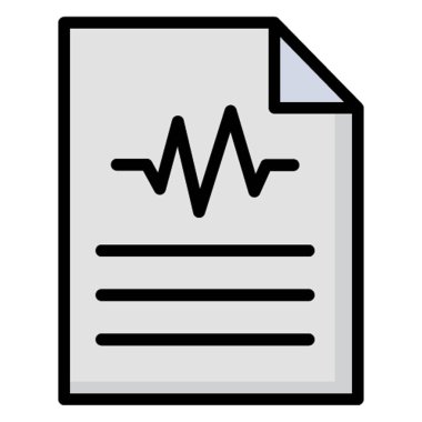 Kolayca değiştirilebilen veya düzenlenebilen reçetelenmiş Vektör simgesi