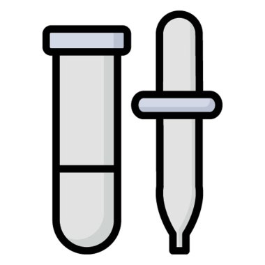 Kolayca değiştirilebilen ya da düzenlenebilen laboratuvar Test Vektör simgesi