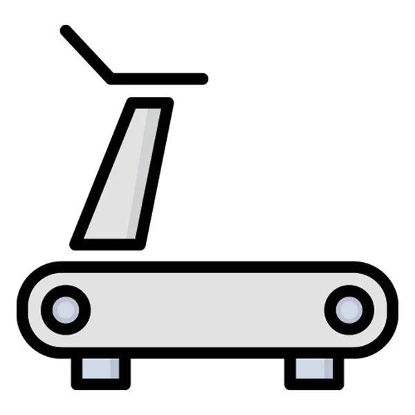 Treadmill Isolated Vector Icon Which Can Easily Modified Edit — 스톡 벡터