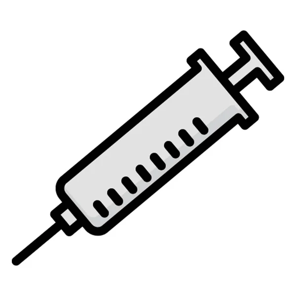 注射隔离向量图标 可以很容易地修改或编辑 — 图库矢量图片