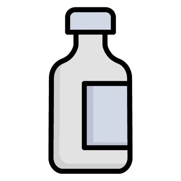 Medicine Jar Isolated Vector Icon Which Can Easily Modified Edit — Stock Vector