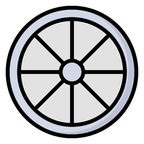 Donut Icono Vector Aislado Que Puede Modificar Editar Fácilmente — Archivo Imágenes Vectoriales