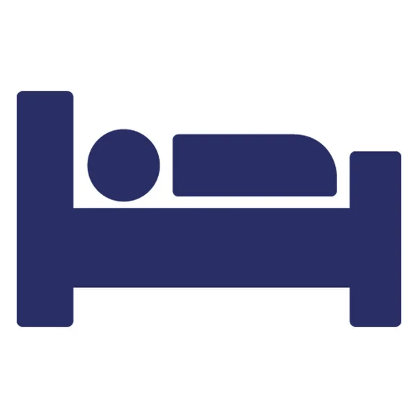 Hospital Bed Isolated Vector Icon Which Can Easily Modified Edit — Stock Vector