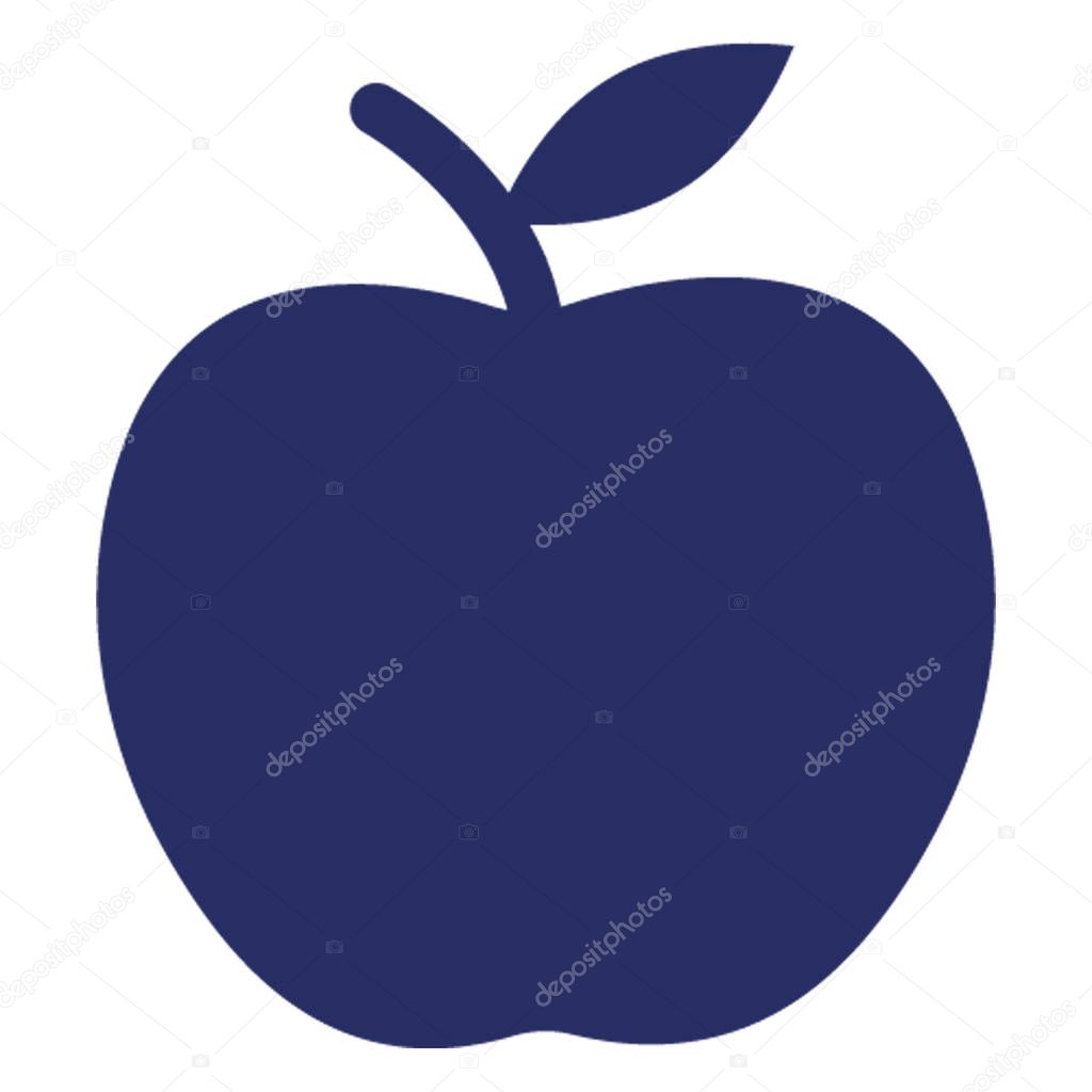 Apple Isolated Vector icon which can be easily modified or edit