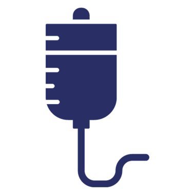 Kan Transfüzyonu İzole Vektör simgesi Kolayca değiştirilebilir veya düzenlenebilir