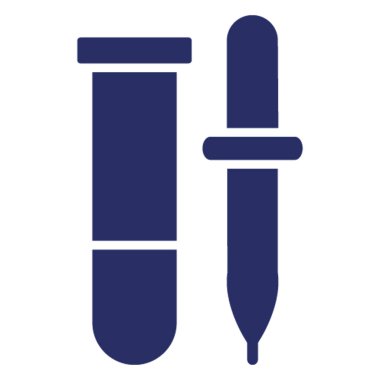 Kolayca değiştirilebilen ya da düzenlenebilen laboratuvar Test Vektör simgesi