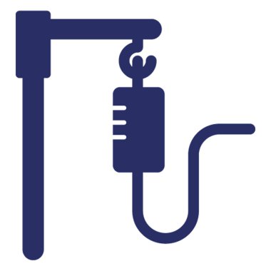 Kan Transfüzyonu İzole Vektör simgesi Kolayca değiştirilebilir veya düzenlenebilir