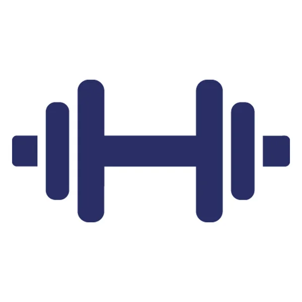 Dumbbell Isolated Vector Icon Which Can Easily Modified Edit — 스톡 벡터