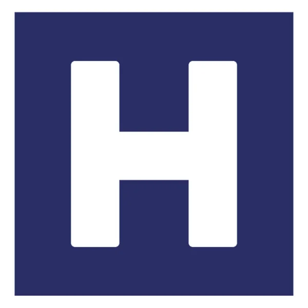Νοσοκομείο Σύμβολο Μεμονωμένο Διάνυσμα Εικονίδιο Οποίο Μπορεί Εύκολα Τροποποιηθεί Επεξεργαστείτε — Διανυσματικό Αρχείο
