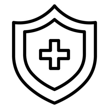 Hastane Bakımı İzole Vektör simgesi Kolayca değiştirilebilir veya düzenlenebilir