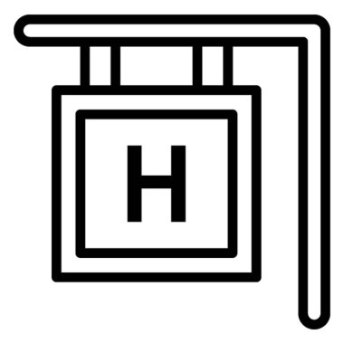 Eczane İmza Kurulu İzole Vektör simgesi Kolayca değiştirilebilir veya düzenlenebilir