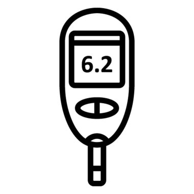 Kolayca değiştirilebilen veya düzenlenebilen termometre izole edilmiş Vektör simgesi