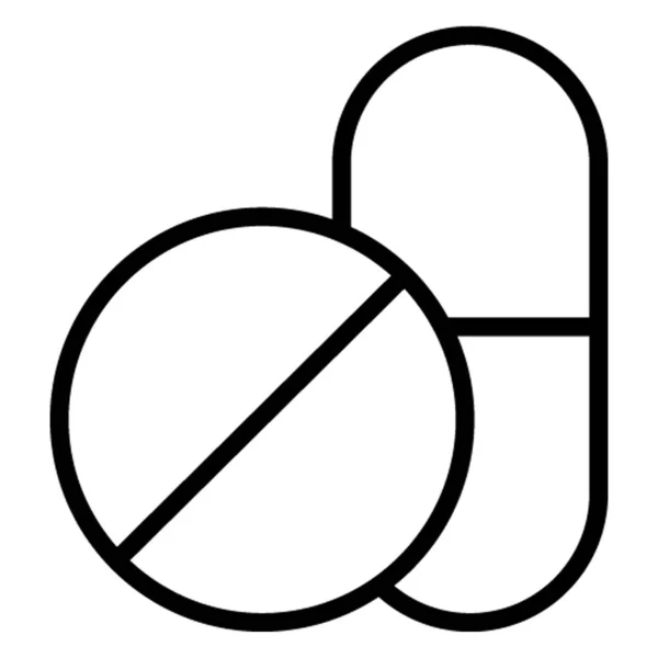 Capsule Geïsoleerde Vectorpictogram Dat Gemakkelijk Kan Worden Gewijzigd Bewerkt — Stockvector