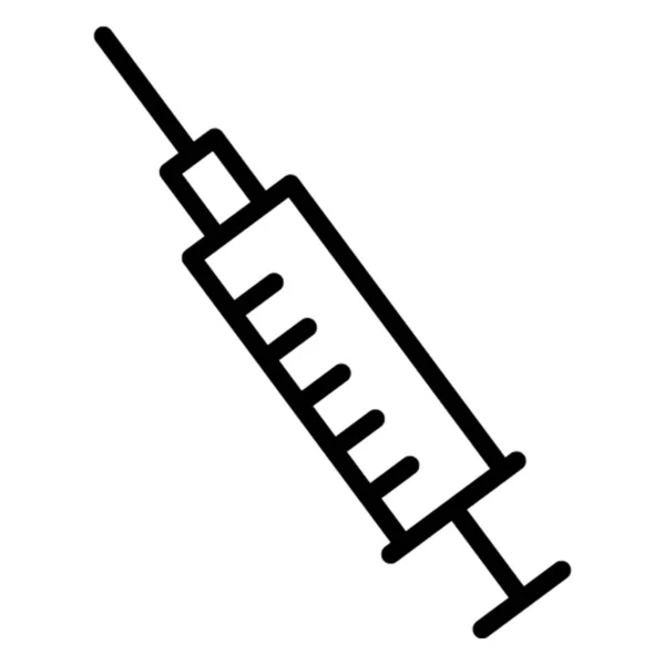 Injekció Elszigetelt Vektor Ikon Amely Könnyen Módosítható Vagy Szerkeszthető — Stock Vector