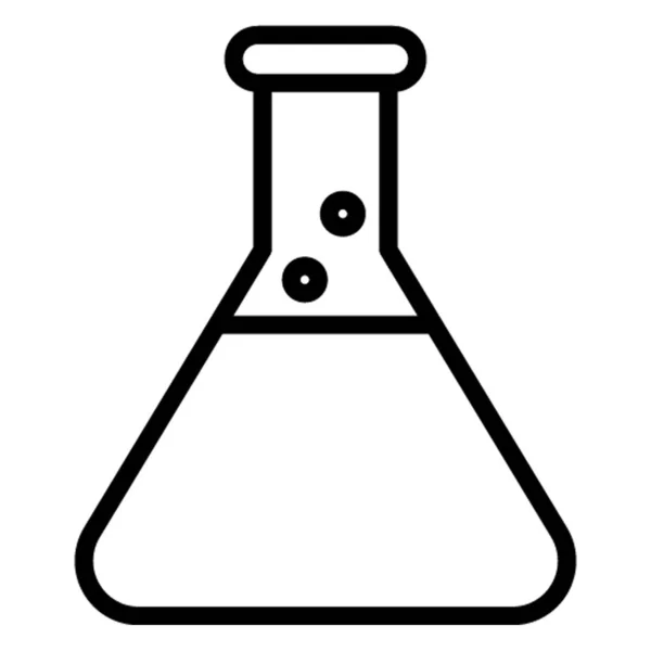 Isolation Flacon Icône Vectorielle Qui Peut Être Facilement Modifiée Éditée — Image vectorielle