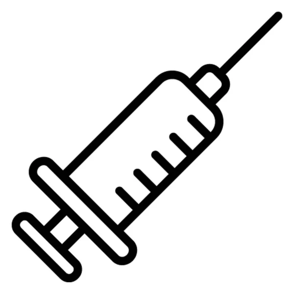 Isolato Iniezione Icona Vettoriale Che Può Essere Facilmente Modificata Modificata — Vettoriale Stock